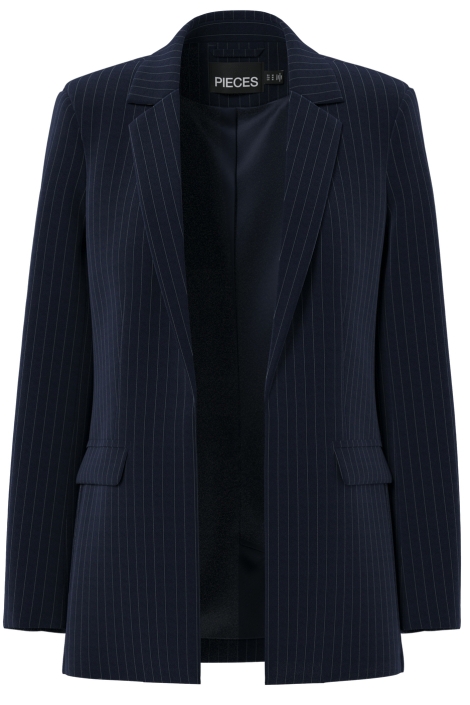 Pieces pcbozzy ls loose striped blazer noo